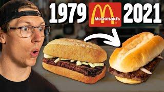 Recreating McDonald's Steak Sandwich From 40 YEARS AGO!