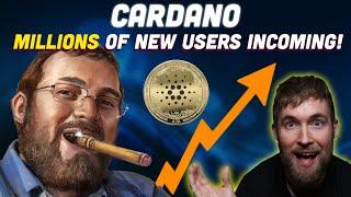 Cardano: Millions to Adopt ADA! (BULLISH CRYPTO NEWS)