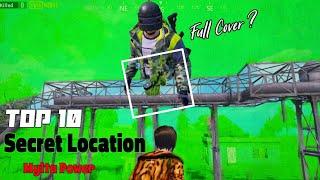 TOP 10 Secret Location in Mylta Power | PUBG Mobile