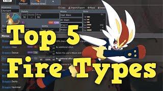 Top 5 Fire Type Pokemon in VGC 2020