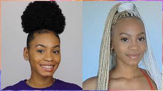 Top 10 Wonderful Hairstyle Tutorials For Black Women | QUICK & EASY Natural Hairstyles 2020