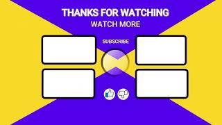 Top 10 Youtube End screen outro 2021 By pixel Creator _ No Copy Right _ Free Download link