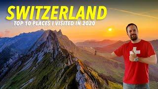 Top 10 Switzerland Places I traveled to in 2020 - Switzerland really got it! The Highlights of 2020