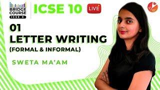 Letter Writing Format | Formal letter | Informal letter | ICSE 10 English Menti Quiz | Bridge Course