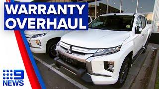 Mitsubishi introduces first 10-year warranty | 9 News AUstralia