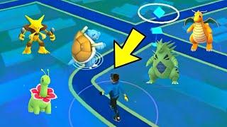 Pokemon Go Level 1 Players Catch Rare Pokemon (TOP 10 GEN 1&2)