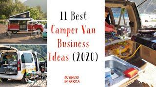 11  Best Camper Van Business Ideas (2020), top 10 best business ideas