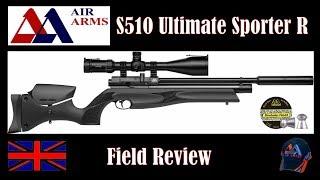 Air Arms S510 Ultimate Sporter Regulated field review in HD