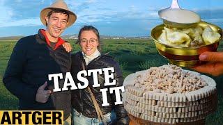 Top Food YouTuber Luke Martin Tries Mongolian Food | Taste It