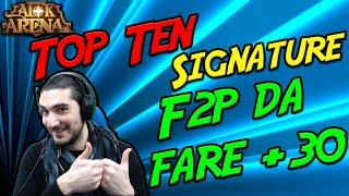 AFK Arena - Top 10 Signature Items Da Potenziare +30 - Orientamento All'End Game F2P