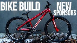 MY NEW DIRT JUMP MTB BIKE BUILD!! *2020 SPONSOR REVEAL*