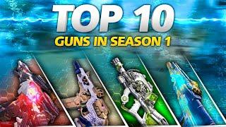 TOP 10 BEST GUNS IN SEASON 1 BATTLE ROYALE!! | CoDM