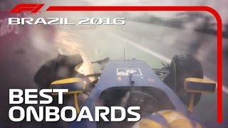 Splashing and Smashing in Sao Paulo! Best Onboards | 2016 Brazilian Grand Prix