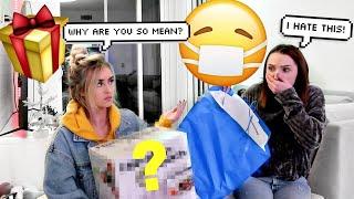 RUDE Reaction to best friends Christmas gift PRANK! *she cries*