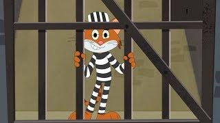Cat & Keet |'' Prison Escape Police & Thief Episode Cat Cartoons"| Funny Cartoon Videos |Chotoonz TV