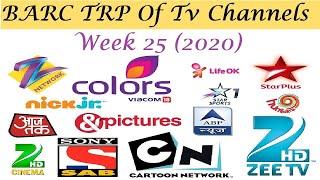 TV Channels TRP of Week 25 2020 | Top 10 Indian TV Channels