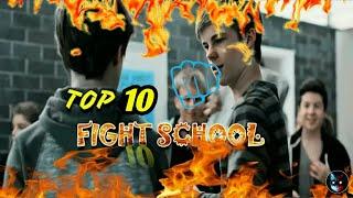 Top 10 School fight scenes in Movies | I feel strong