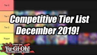 Yu-Gi-Oh! Tier List for the Competitive December 2019 Format!