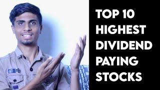 Top 10 dividend paying company in india | Sabse jyada dividend dene wale share | High dividend yeild