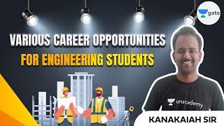 Various Career Opportunities for Engineering Students | By Kanakaiah Sir