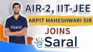 AIR-2 in IIT-JEE is in eSaral Team NOW
