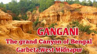 Gangani - The Grand Canyon of Bengal, Garbeta, West Midnapur, West Bengal.