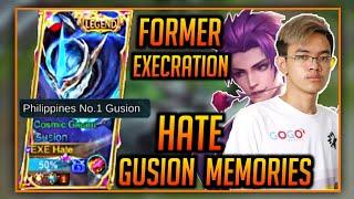 FORMER TOP 1 PHILIPPINES GUSION EXE.HATE | GUSION FAST HAND MOMENTS BY HATE | MLBB