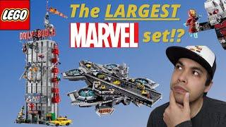 Top 10 Largest Marvel Sets! What place does the LEGO Daily Bugle land in?