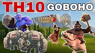HỌC CÁCH CHƠI TH10 GOHOBO - TH10 Hogs - Best TH10 War Attack Strategies in Clash of Clans