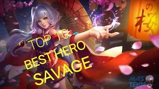 TOP 10 SAVAGE MOMENT !!! Mobile Legends Bang Bang #10