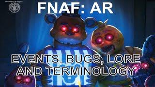 FNAF: AR | Events, Bugs, Lore & Terminology