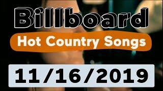 Billboard Top 50 Hot Country Songs (November 16, 2019)