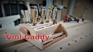 Tool Caddy Build for Hand Tools // Woodworking