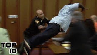 Top 10 Insane Courtroom Freak Outs After Sentencing