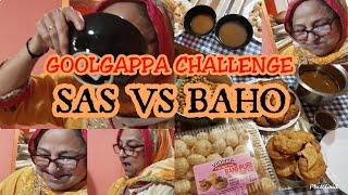 GoolGapa challenge With Sas Ami[Pakistani Canadian Mom]