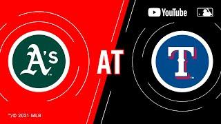 Athletics at Rangers | MLB Game of the Week Live on YouTube