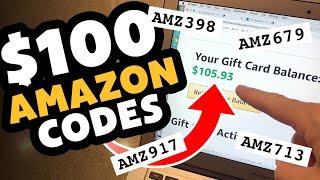 FREE Amazon Gift Card Codes! 2020 (No Human Verification) Make Money Online