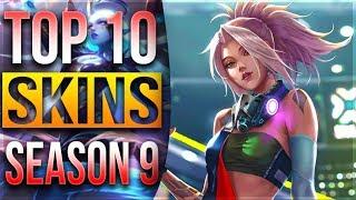 TOP 10 BEST 2019 SKINS - League of Legends Season 9