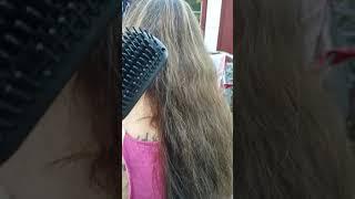 Ionic Hair Straightener Brush Electrical Heated Straightening Comb for Hair