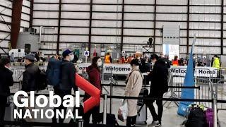 Global National: Feb. 7, 2020 | Coronavirus evacuees arrive in Canada, under quarantine