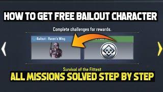 HOW TO UNLOCK GET FREE BAILOUT RAVENS WING IN SURVIVAL OF THE FITTEST ALL MISSIONS CHALLENGES SOLVED