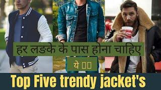 Top 5 sexiest Winter jacket's || every indian men's need ||Hindi