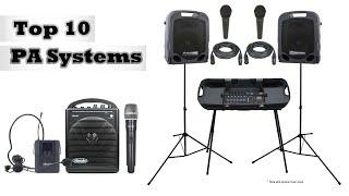 Top 10 Best PA Systems in 2020 - You Can Buy on Amazon