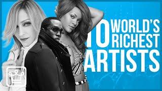 Top 10 RICHEST Artists in the World