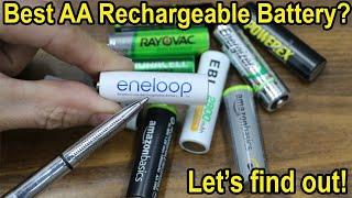 Which AA Rechargeable Battery is Best after 1 Year?  China's NiMH vs Japan's? Let's find out!