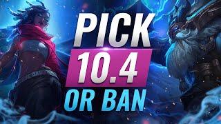 OP Pick or Ban: BEST BUILDS For EVERY Role - League of Legends Patch 10.4