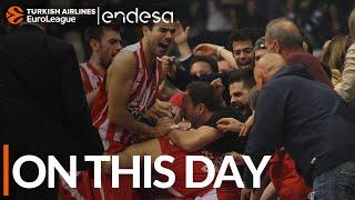 On This Day, April 10, 2014: Spanoulis hits game-winner vs. Panathinaikos