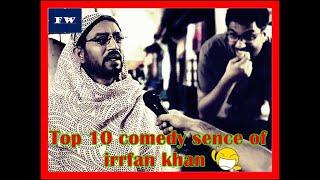 Top 10 comedy sense of Irrfan khan(Irrfan khan comedy movie clip)