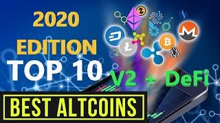 TOP 10 ALTCOINS 2020 V2 + BONUS DeFi !!