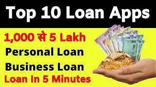 Top 10 Loan Apps In India || Instant Personal Loan App